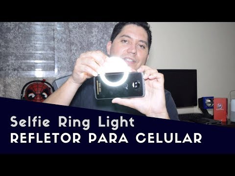 Selfie Ring Light (Refletor pra celular) | Mini-Review