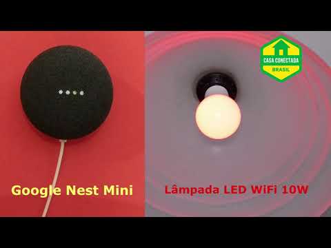 Lâmpada WiFi Smart LED A60 10W em Funcionamento | Instalação e Configuração