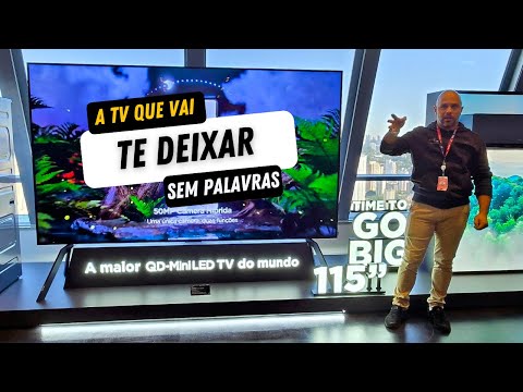 TV de 115 polegadas da TCL: A maior e mais impressionante TV que você já viu!