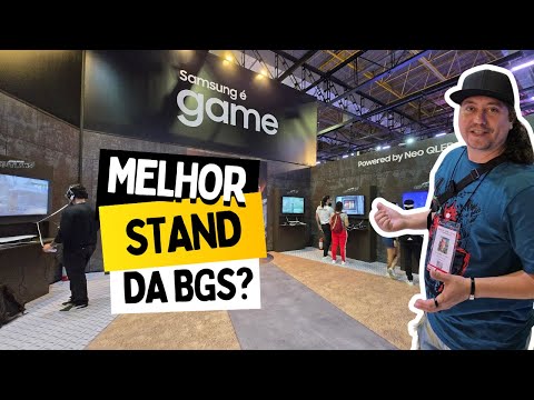 Melhor estande da BGS 2024? TVs gigantes, monitor 3D e games fresquinhos!