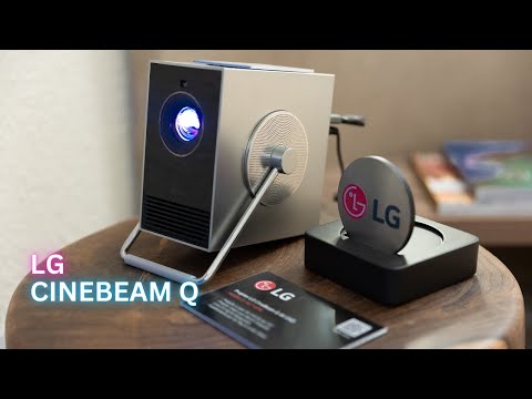 CineBeam Q: A nova aposta da LG em projetores portáteis