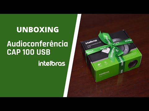 Unboxing | Audioconferência CAP 100 USB Intelbras