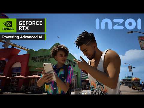 NVIDIA ACE | inZOI - Create Simulated Cities with Co-Playable Characters