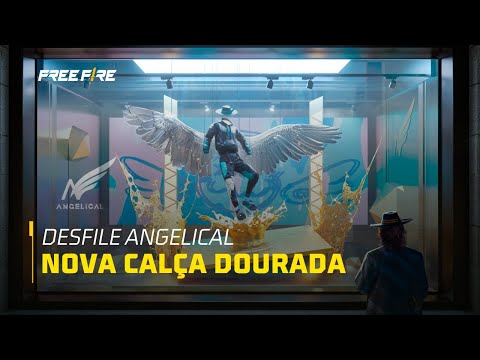 NOVA MARCA ANGELICAL: DESFILE DA CALÇA DOURADA! | Garena Free Fire