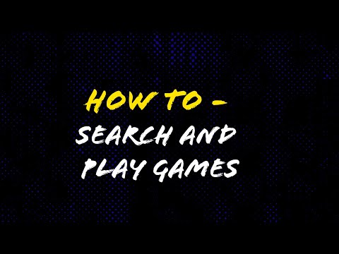 Antstream Arcade: How To - Search and Play Games