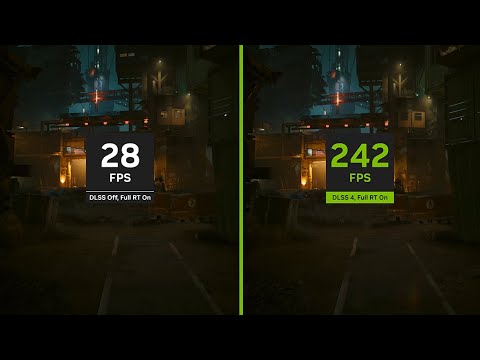 DLSS 4 vs DLSS Off Comparison | Cyberpunk 2077