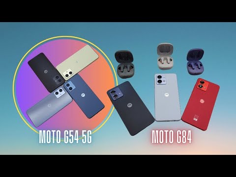 Novos Moto G54 5G e Moto G84: Tudo o que você precisa saber