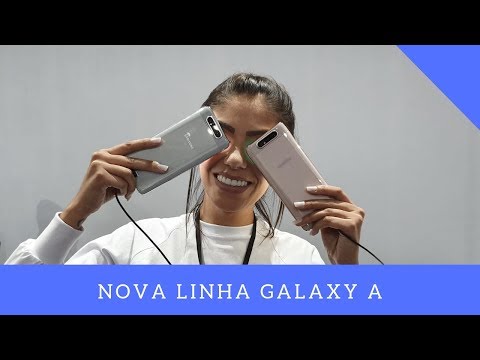 Conheça a nova linha Galaxy A lançada pela Samsung no Brasil