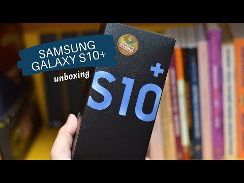 Samsung Galaxy S10+ | Tirando da Caixa