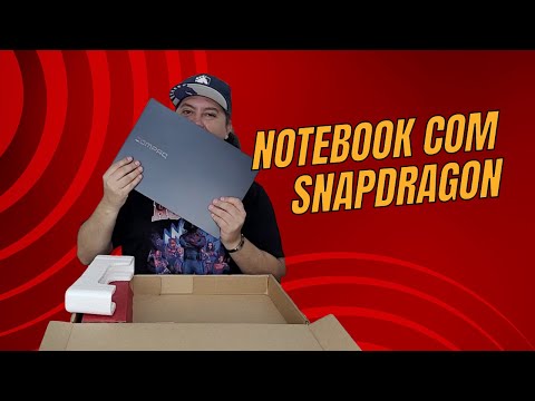 Notebook com processador Snapdragon? Unboxing do Compaq 5112