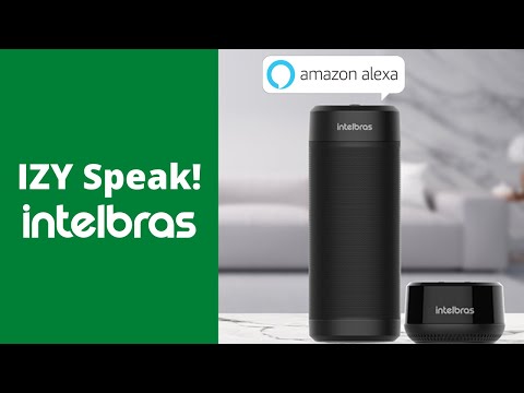 Smart Speaker Brasileiro | Conheça o IZY Speak! da Intelbras - com Alexa