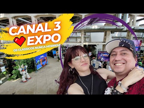 Canal 3 Expo 2023: A Nostalgia dos Clássicos dos Videogames