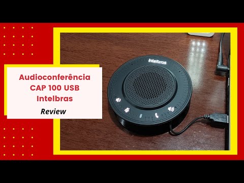 Saiba mais sobre a Audioconferência Portátil CAP 100 USB Intelbras