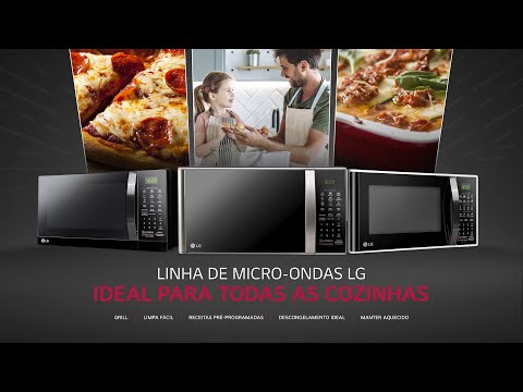 Linha de micro-ondas LG: Ideal para todos os tipos de cozinha | LG