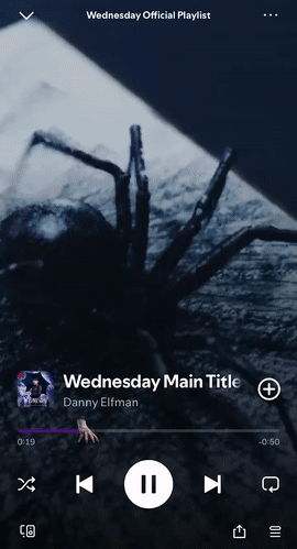 Wandinha ganha playlist oficial no Spotify