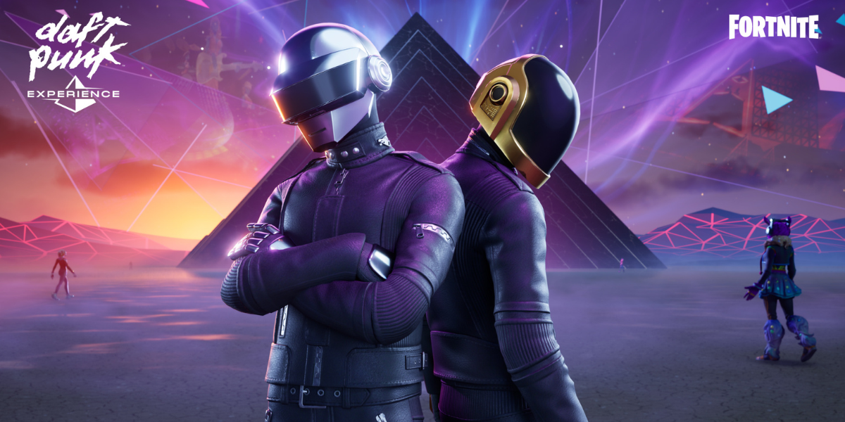 Daft Punk ganha homenagem épica em Fortnite com experiência imersiva e pacote exclusivo