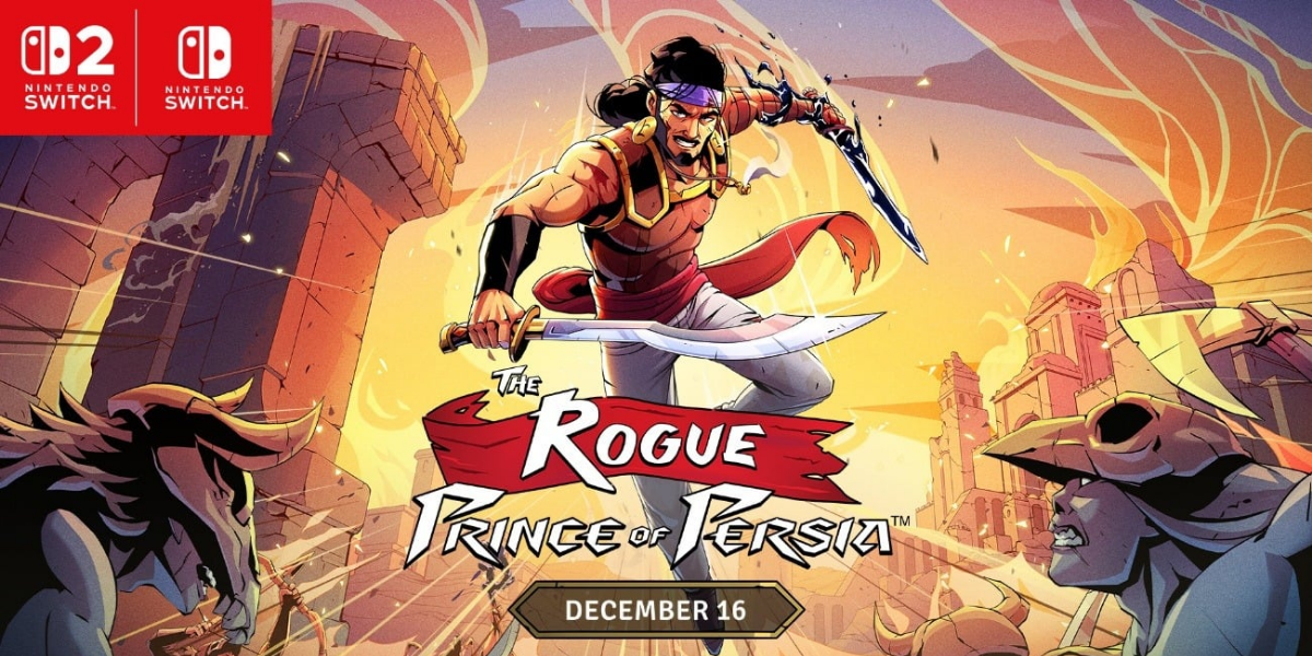 The Rogue Prince of Persia chega ao Nintendo Switch e Switch 2 em dezembro com versão física confirmada