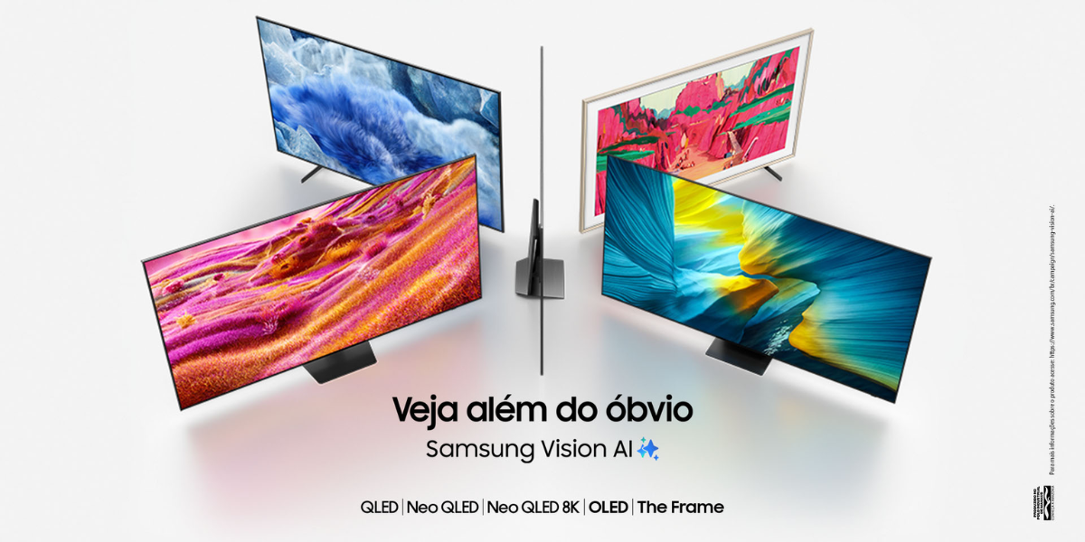 Black Friday 2025: conheça a TV Samsung ideal para cada perfil