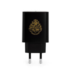 Carregador USB-C 33W Preto - Hogwarts Harry Potter