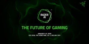 Razer anuncia na CES 2026 ecossistema de IA e tecnologias de nova geração para redefinir a experiência gamer