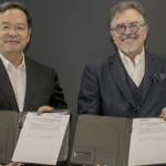 HS Jo, Presidente e CEO da Samsung América Latina, e Guy Bonassi, Vice-presidente Sênior da Thales para Ásia, Europa e América Latina