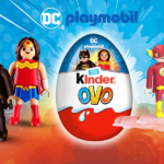 Kinder Ovo lança coleção exclusiva com DC Comics e Playmobil