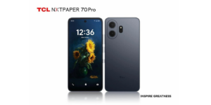 TCL apresenta NXTPAPER 70 Pro no MWC 2026 com foco em conforto visual e uso prolongado