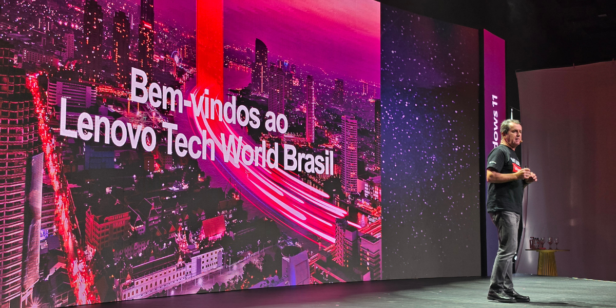 Lenovo destaca IA híbrida no TechWorld Brasil 2026
