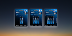 Elgin amplia linha Sonic com novas pilhas ultra alcalinas