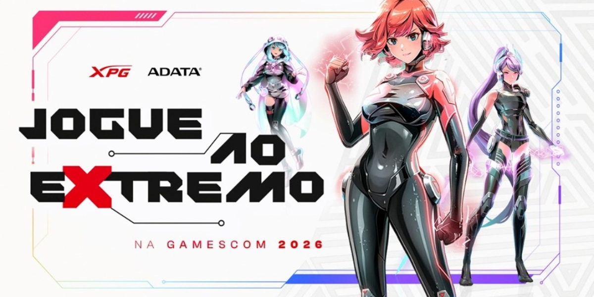 XPG, da ADATA, marca presença na gamescom latam 2026