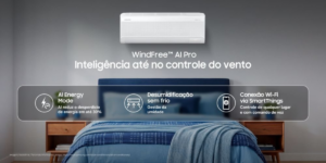 Novos aparelhos de ar-condicionado Samsung WindFree AI unem conforto, eficiência e higienização inteligente