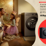 LG lança linha de lava e seca com maior capacidade e foco na rotina familiar
