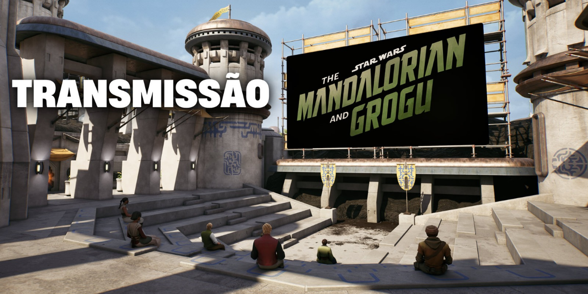 Fortnite recebe ilha interativa de The Mandalorian & Grogu com prévia do filme