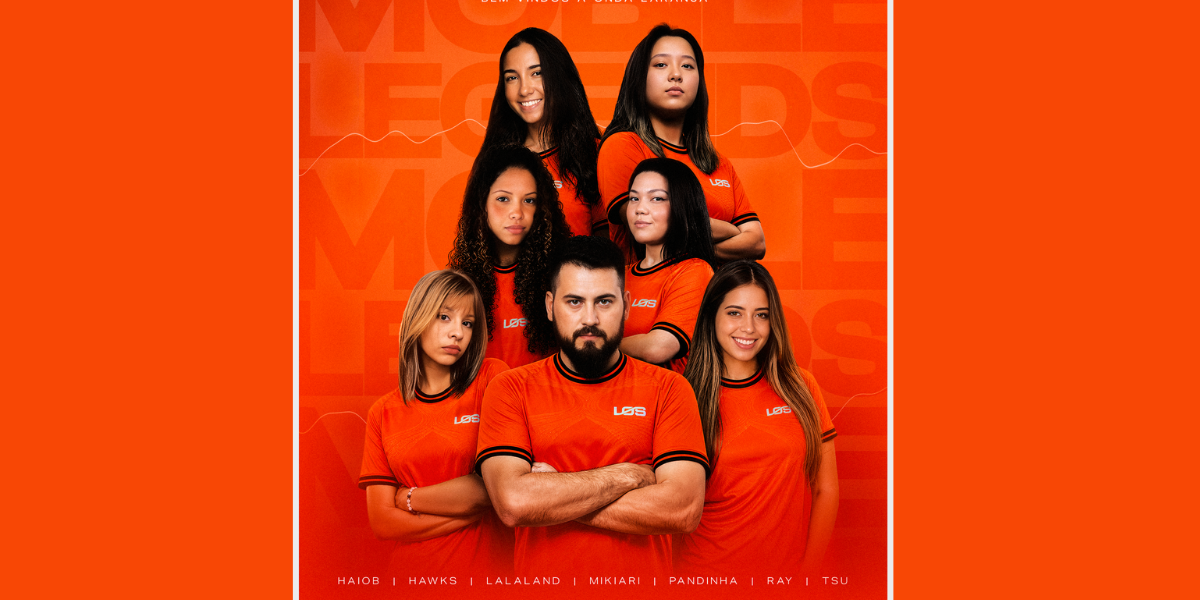 LOS retorna ao cenário feminino de esports com nova line de Mobile Legends