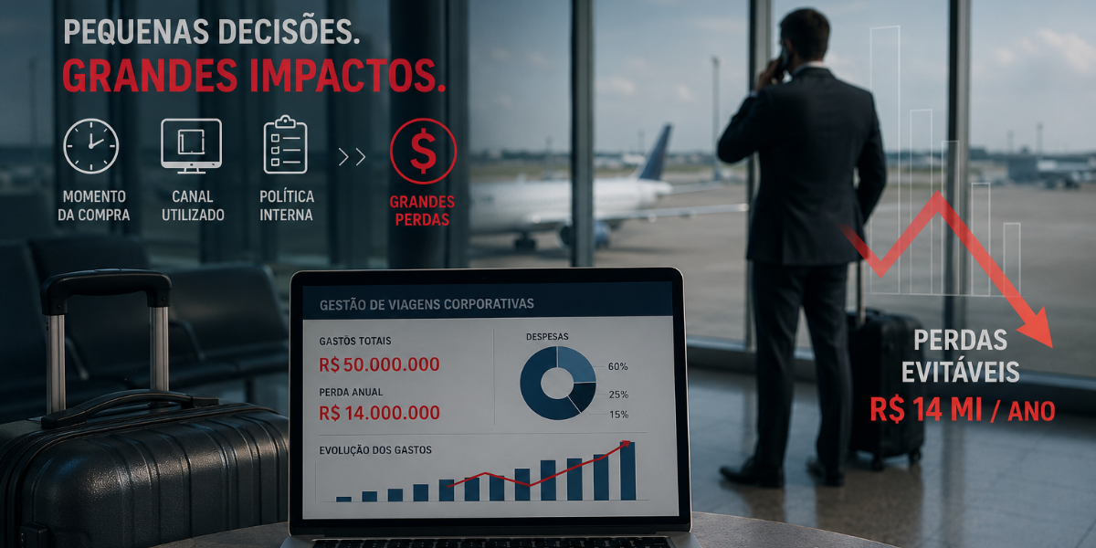 Artigo | Como pequenas decisões fazem grandes empresas perderem milhões em viagens corporativas