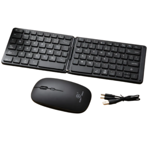 Kit Teclado Dobrável e Mouse Portátil Kapbom KA-668