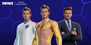 David Beckham chega ao Fortnite com duas skins da Série Ícones em 17 de julho