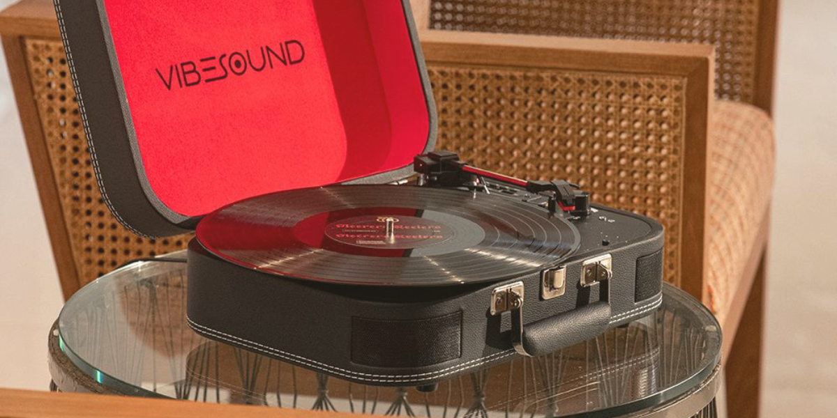 VibeSound lança vitrola Classic com visual retrô e recursos digitais