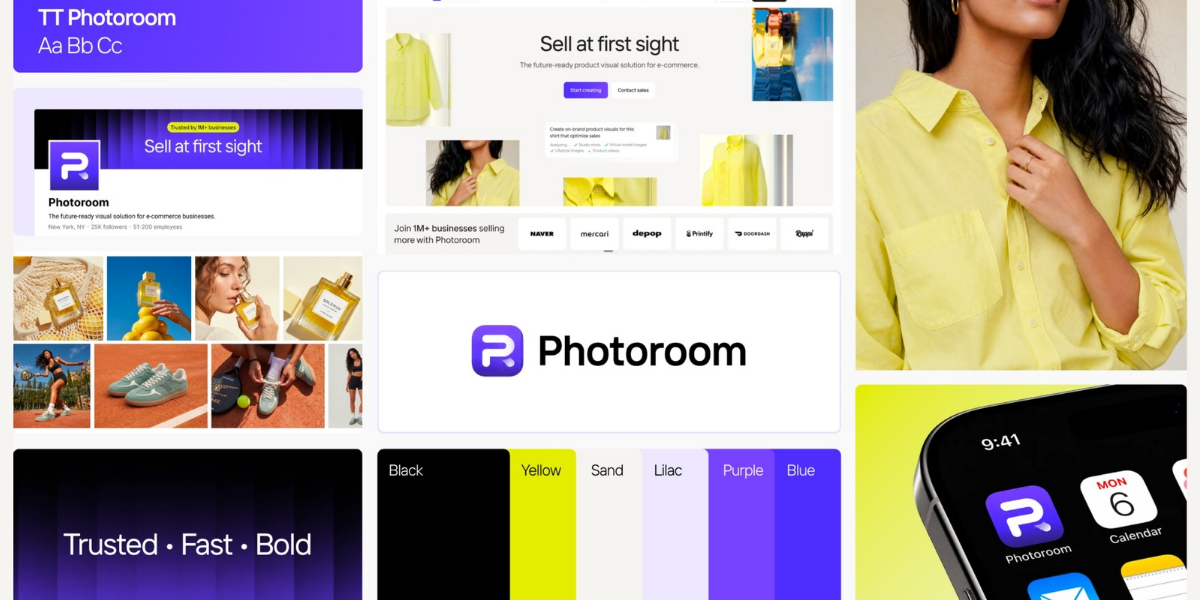 Photoroom adota nova identidade visual e reforça atuação como plataforma de imagens para e-commerce