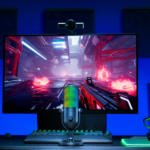 Razer anuncia microfone Seiren V3 Chroma com DSP de 32 bits e processamento por IA