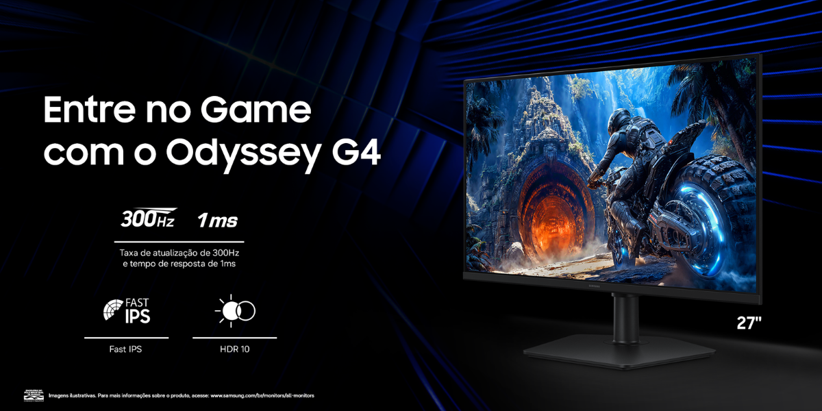 Nem sempre é habilidade: como o monitor Odyssey G4 da Samsung pode fazer a diferença em jogos competitivos