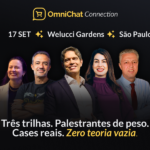 Meta, Google e Amazon discutirão aplicações práticas de IA conversacional no OmniChat Connection 2026