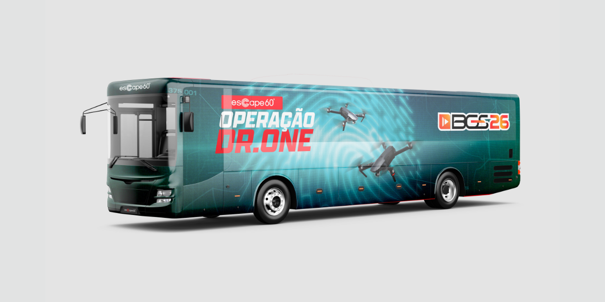 Quiz&Show estreia na BGS com game show ao vivo e Escape 60′ leva ônibus temático com missões
