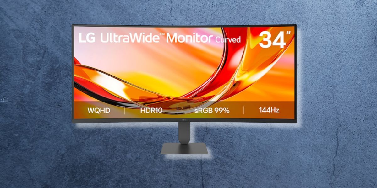 LG lança monitor UltraWide 34U620B-B curvo de 34 polegadas com 144Hz