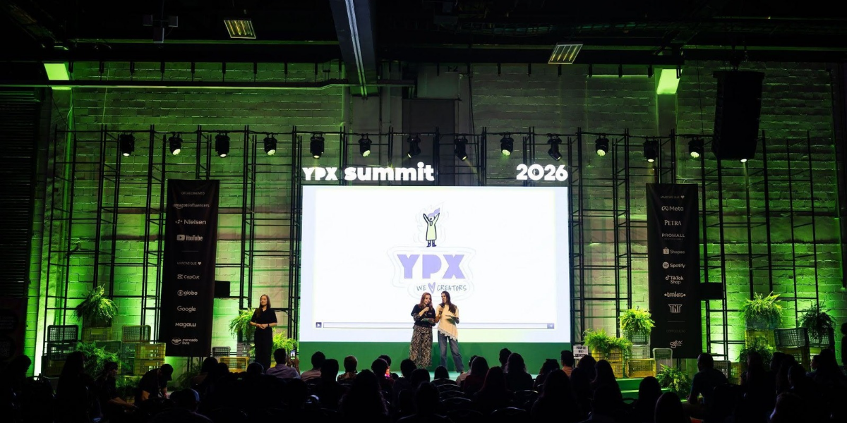 YPX Summit 2026 reúne 2,6 mil participantes e consolida debate sobre o futuro da Creator Economy