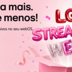 LG Streaming Week oferece testes e descontos em serviços de entretenimento