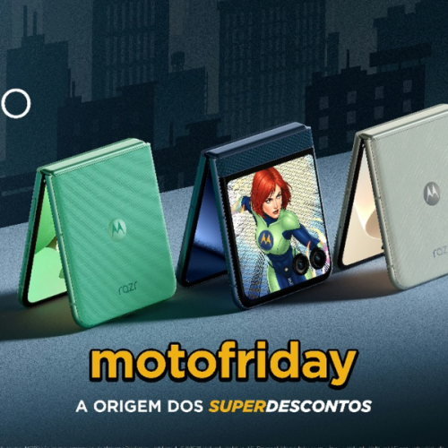 Moto Friday 2025: Motorola traz descontos de até 55% em smartphones e acessórios