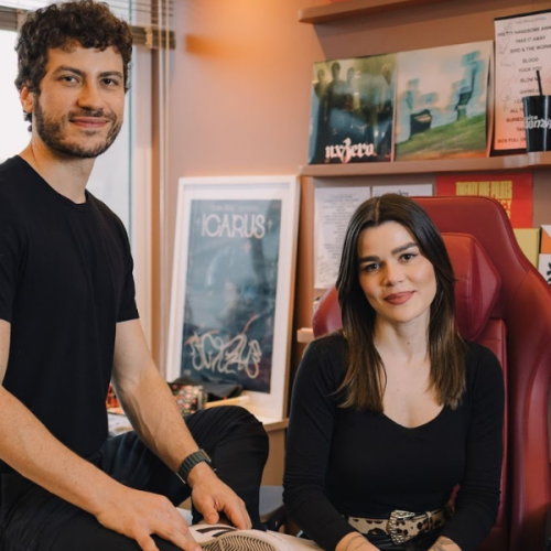 Bruno Ruiz e Caroline Steinhorst, sócios e fundadores do Grupo b+ca (Foto: Acervo b+ca)