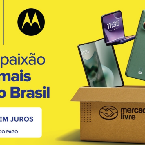 Mercado Ads e Motorola lançam campanha regional focada em tecnologia e esporte