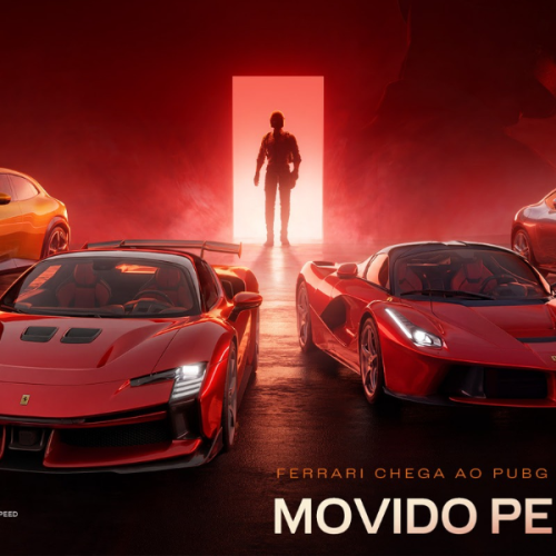 PUBG MOBILE lança parceria com Ferrari e Scuderia Ferrari HP